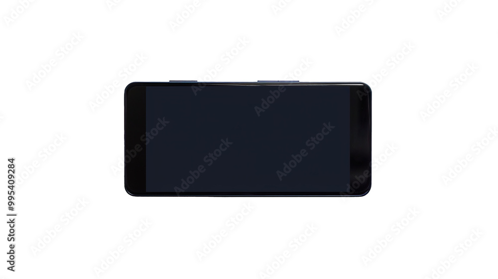 Smartphone mockup isolated on transparent background, png Smartphone mockup isolated on transparent background, png