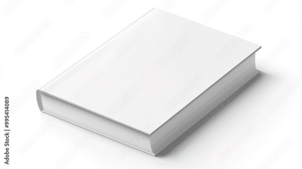 White hardcover book mockup, standing upright on the floor, minimalist design.
White hardcover book mockup, standing upright on the floor, minimalist design.
