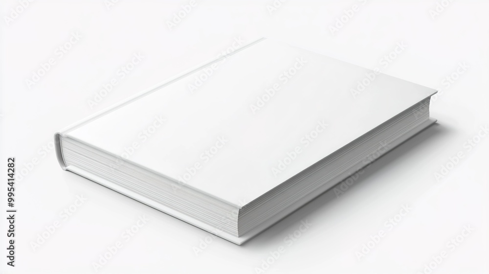 White hardcover book mockup, standing upright on the floor, minimalist design.
White hardcover book mockup, standing upright on the floor, minimalist design.
