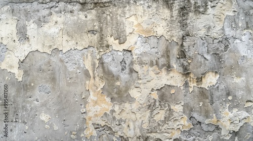 Weathered Stucco Background with Concrete Paint