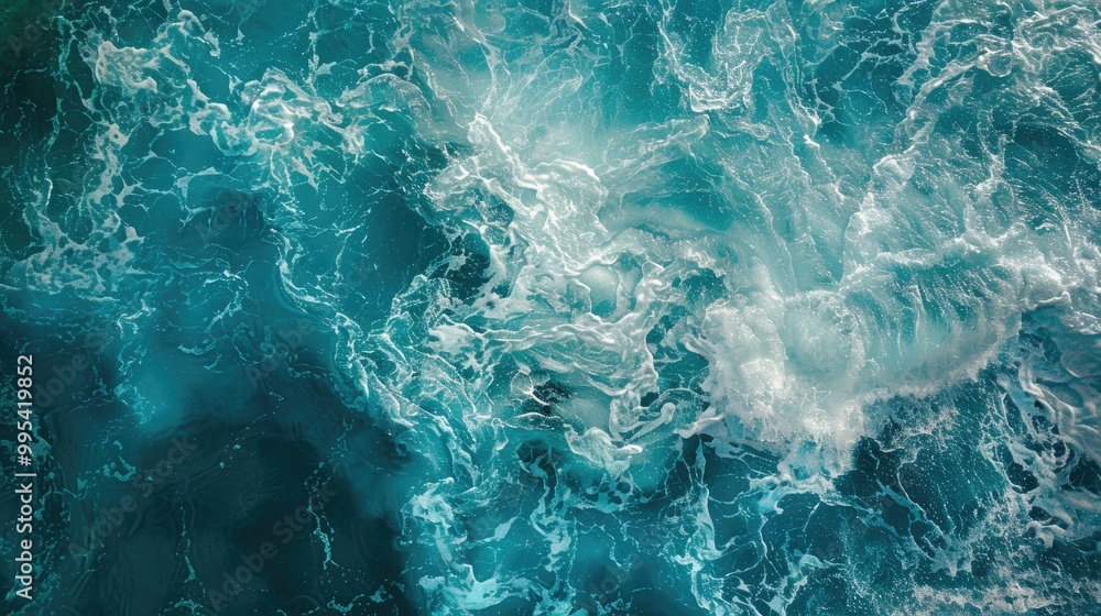 Vibrant sea water backdrop Vibrant sea water backdrop