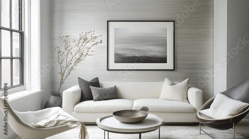 A sleek and modern picture frame crafted from polished aluminum, featuring a lustrous silver finish. Its minimalist design complements any décor, highlighting artwork with a sophisticated touch. 