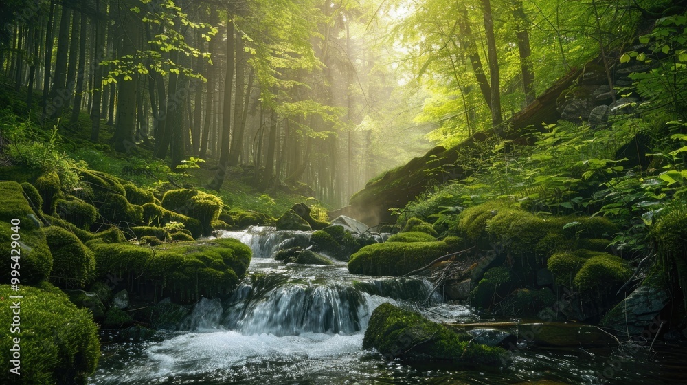 Obraz premium Forest Spring