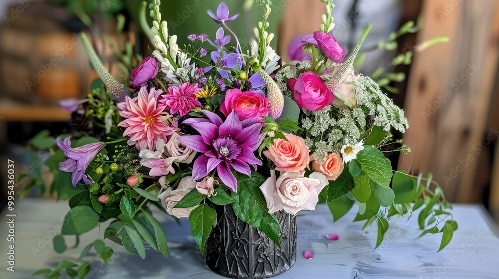 Fresh and lovely flower arrangement Fresh and lovely flower arrangement