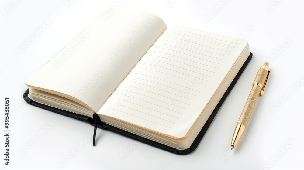 White background hardcover notebook White background hardcover notebook