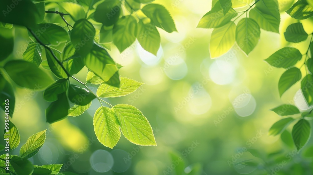 Spring Leaves Background Spring Leaves Background