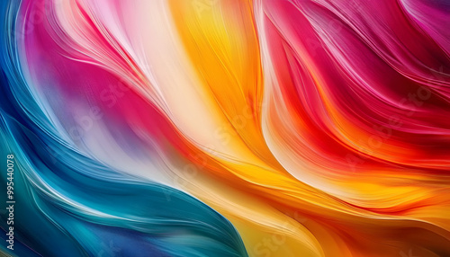 Wallpaper Mural vibrant colorful abstract background Torontodigital.ca