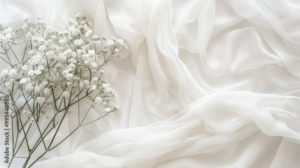 Fototapeta premium Elegant white background