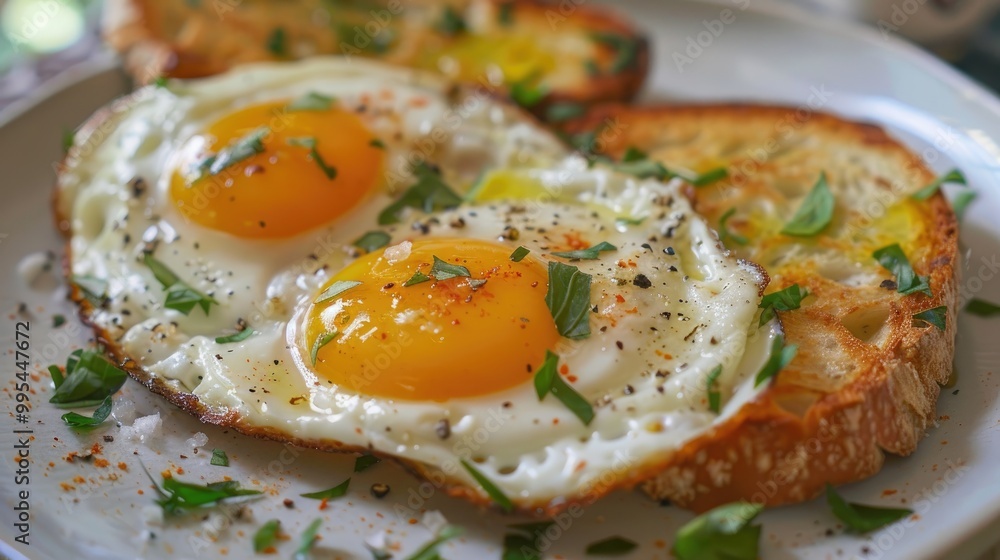 Fried eggs make a handy accompaniment Fried eggs make a handy accompaniment