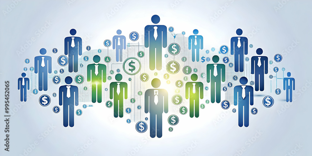 Flat Glowing Abstract Cash Acquisition Art: Merging Icons & Cash Symbols for Business & Financial Promotions Flat Glowing Abstract Cash Acquisition Art: Merging Icons & Cash Symbols for Business & Financial Promotions
