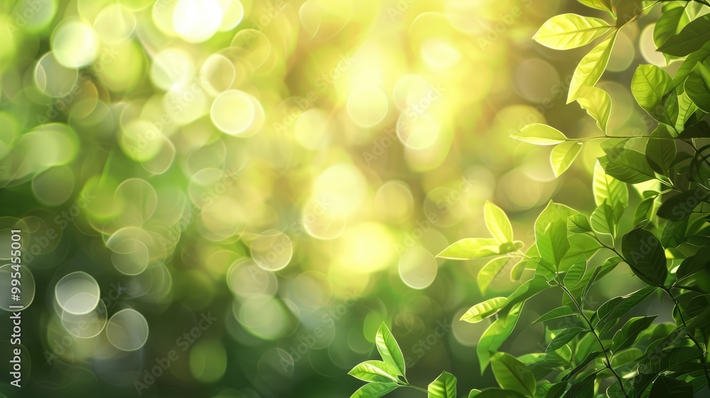 Obraz premium Nature themed blurry background image