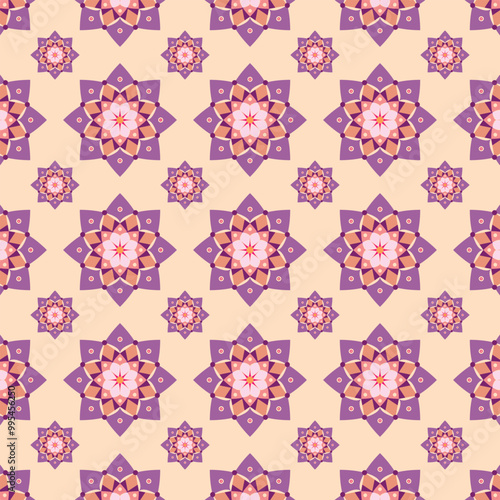 Seamless pattern design. Textile pattern