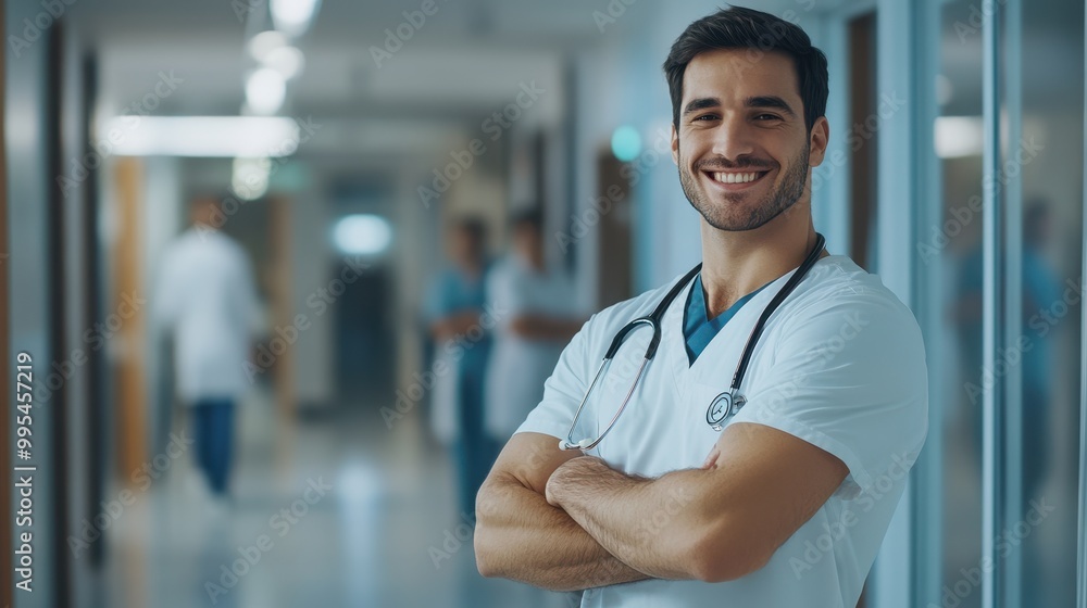 The Confident Doctor in Hospital The Confident Doctor in Hospital