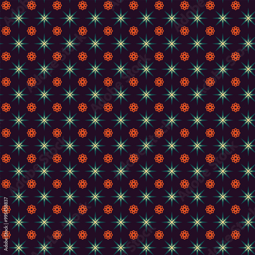 Seamless pattern design. Textile pattern
