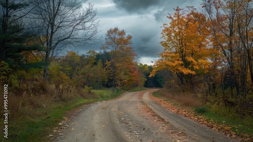 Overcast sky hinting at post rain beauty