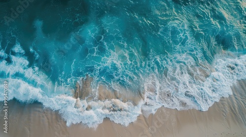 Ocean Shoreline as Background