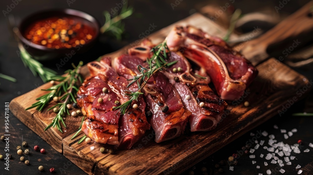 Ribbed pork steak Ribbed pork steak
