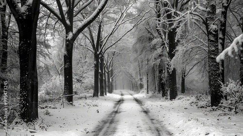 Monochrome Winter Photography