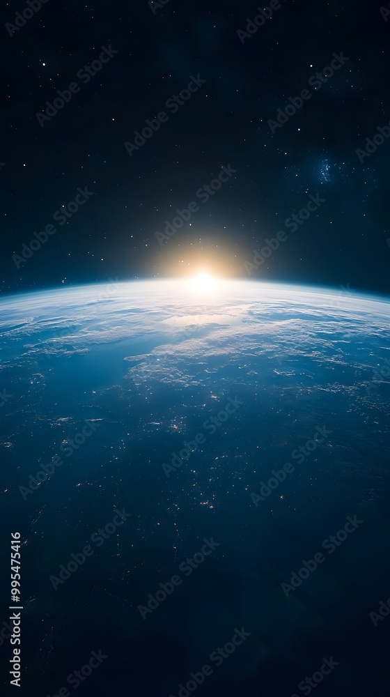 A beacon of light connecting Earth to the infinite cosmos A beacon of light connecting Earth to the infinite cosmos