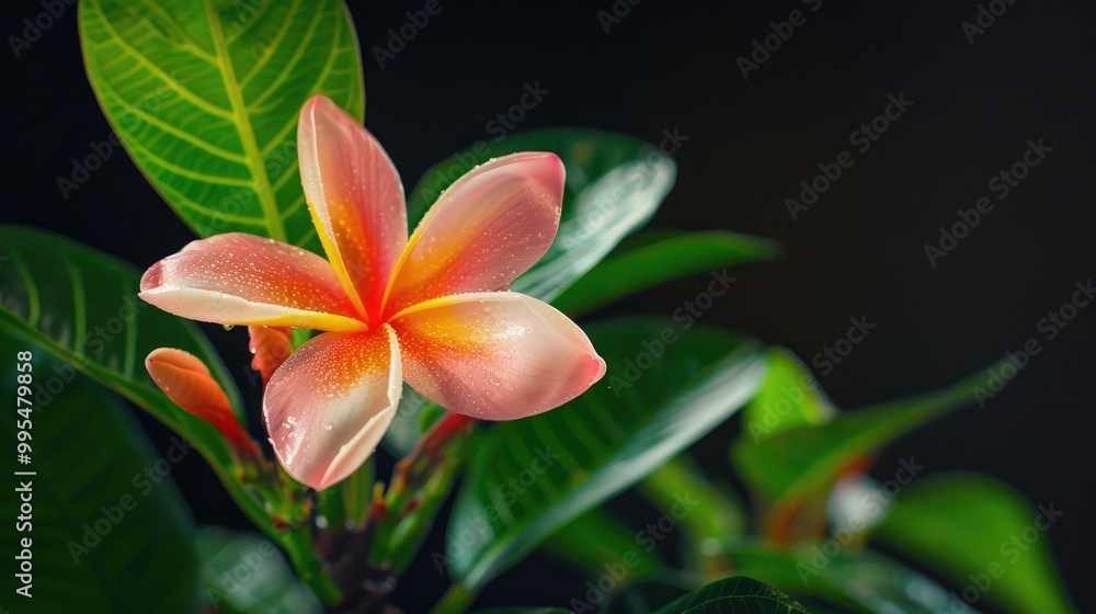 Fototapeta premium Phut Supachok A flower symbolizing prosperity and stability