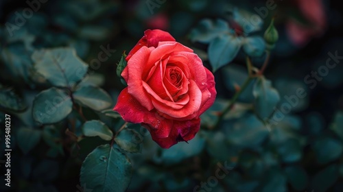 Rose in garden