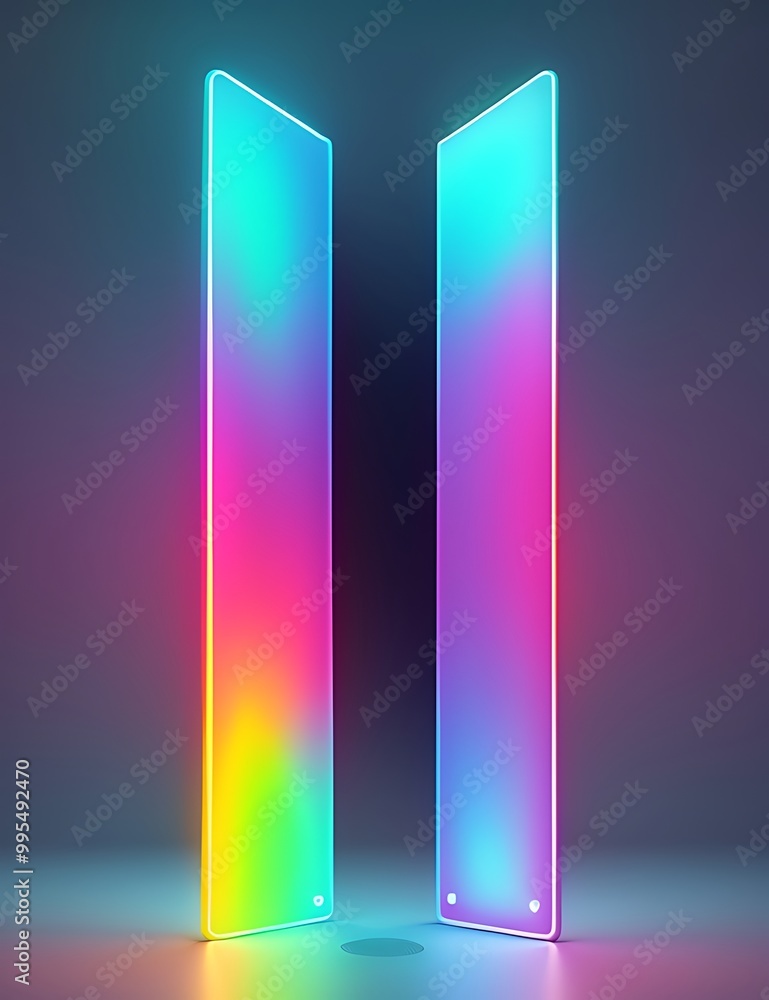 3D Style Abstract gradient colorful trendy neon light Background, Wallpaper, Photo for post banner. Ai Gegerated
3D Style Abstract gradient colorful trendy neon light Background, Wallpaper, Photo for post banner. Ai Gegerated