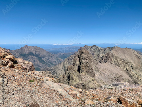 Sommet du Monte Cinto en Corse