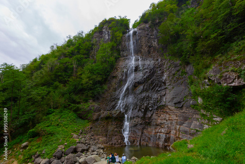 Mençuna Waterfall is a waterfall located in the Arhavi district of Artvin province. photo