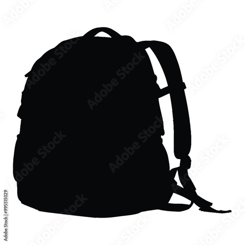 School Backpack Silhouette