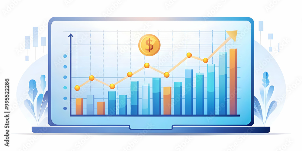 Vibrant Flat Glowing Abstract Cash Flow Digital Art with Floating Dollar Signs for Financial Services Marketing Vibrant Flat Glowing Abstract Cash Flow Digital Art with Floating Dollar Signs for Financial Services Marketing