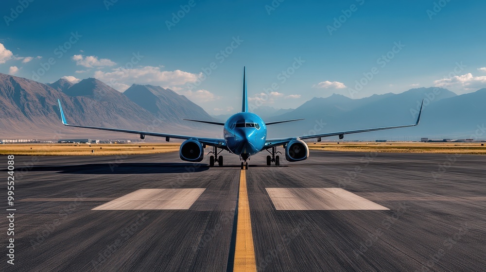 The Airplane on the Runway The Airplane on the Runway