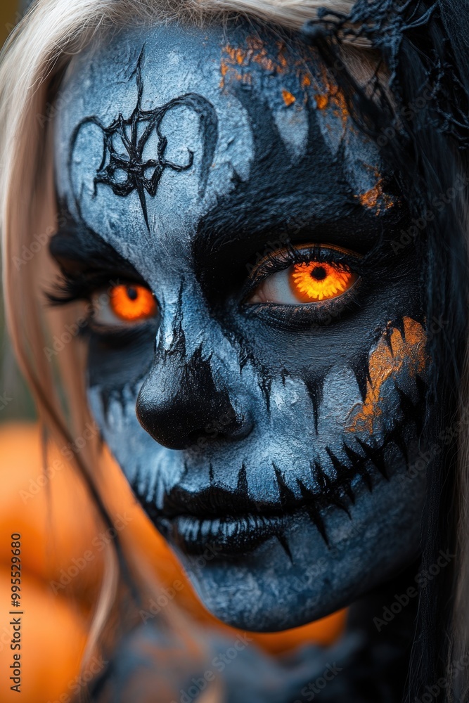 Spooky props and eerie lighting add an extra touch of fright to the Halloween decor Spooky props and eerie lighting add an extra touch of fright to the Halloween decor