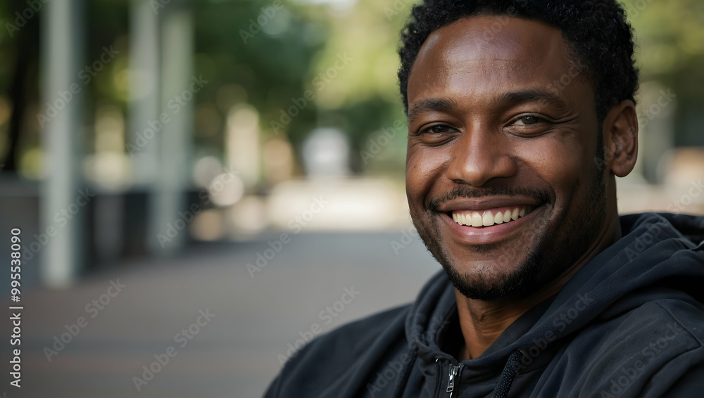 Genuine Joy: A close-up portrait of a confident, charismatic young man with a radiant smile. His eyes sparkle with happiness, and his expression is warm and inviting. Genuine Joy: A close-up portrait of a confident, charismatic young man with a radiant smile. His eyes sparkle with happiness, and his expression is warm and inviting.