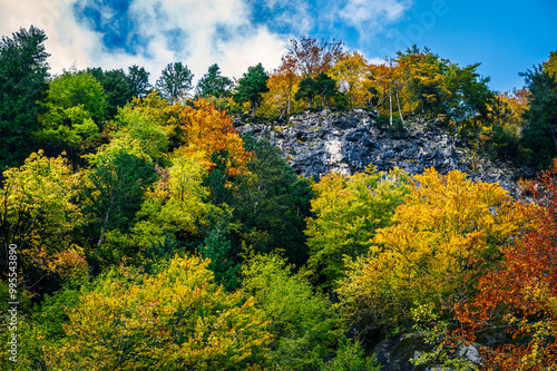 Autumn in Val Raccolana. Between peaks, lakes and streams. Julian Alps