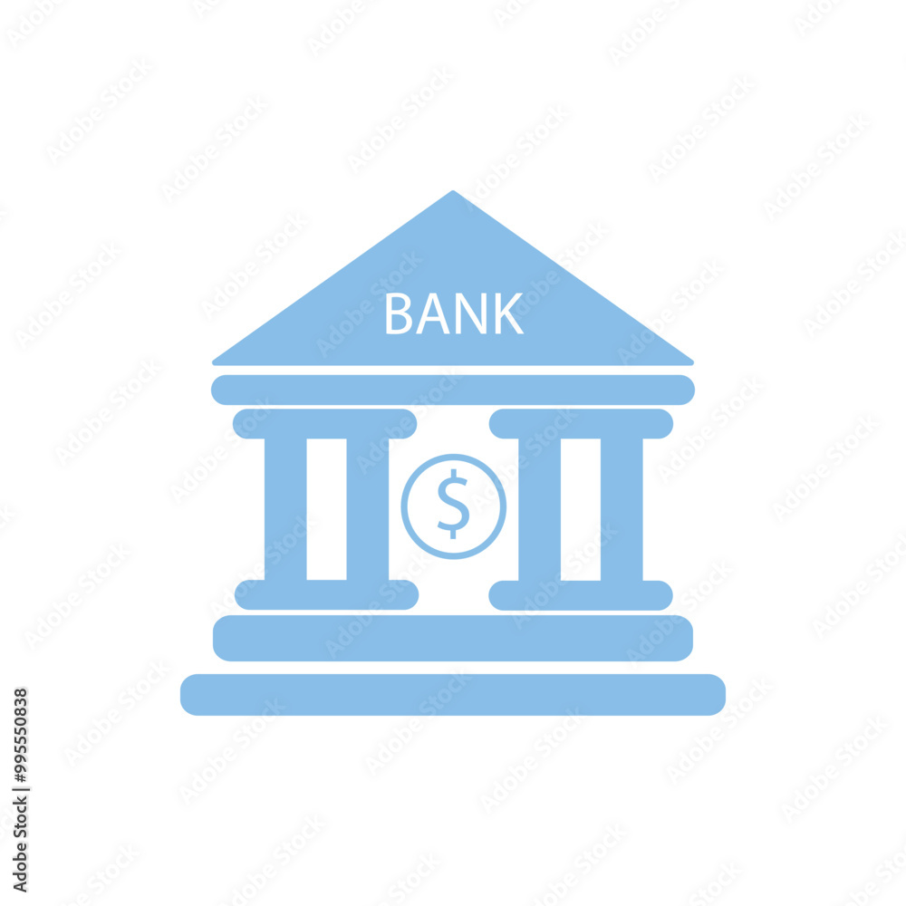 Bank icon vector isolated on white background. bank vector logo/ icon. Bank icon vector isolated on white background. bank vector logo/ icon.