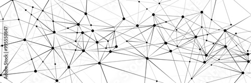 Vector illustration. Futuristic mesh represents boundless potential of technology, where data flows effortlessly across dimensions. Concept of technology, science. Wallpaper. Pattern. Graphic design.