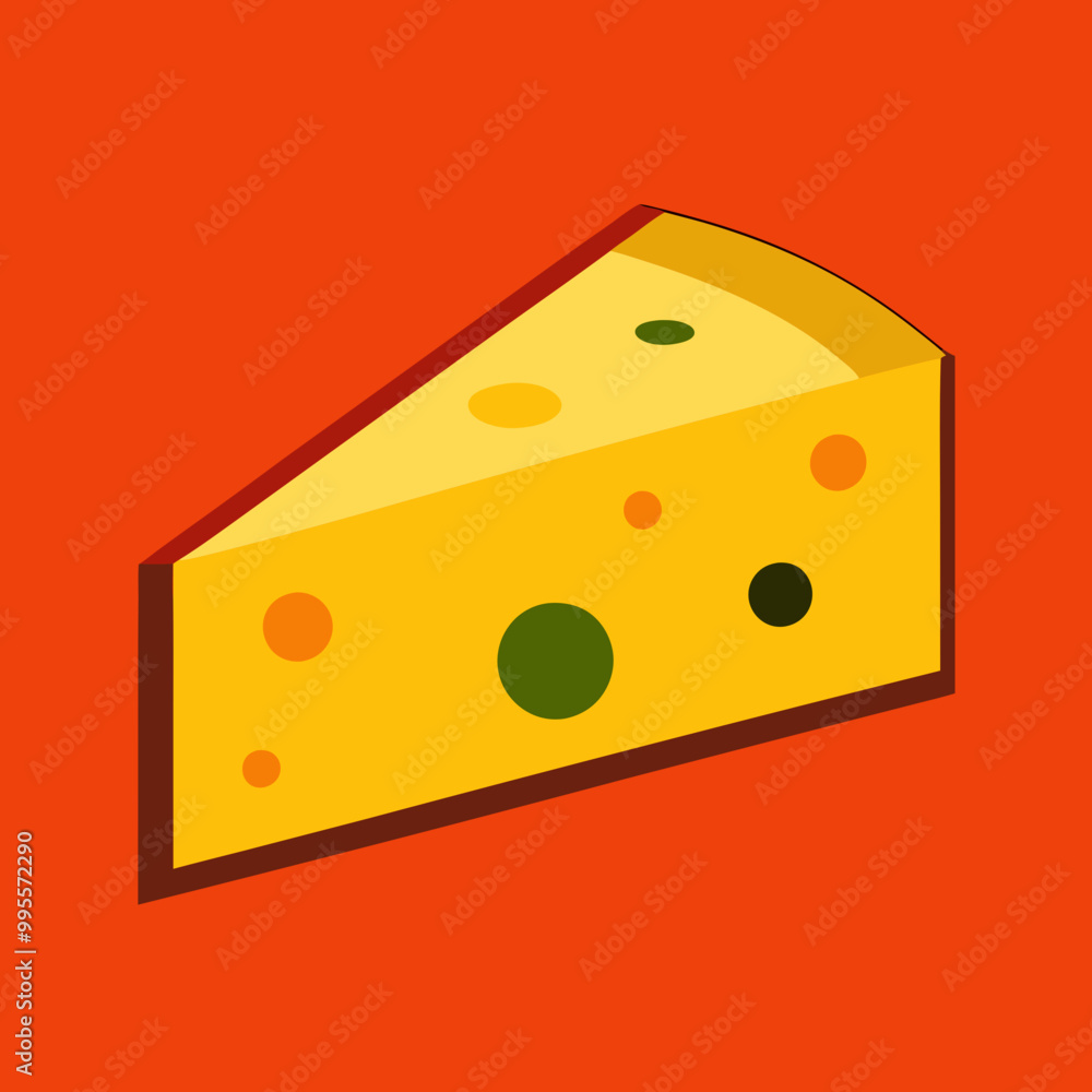 vector illustration of cheese vector illustration of cheese