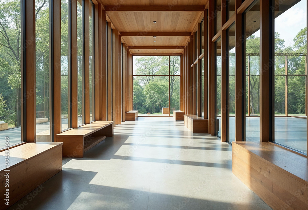 Obraz premium corridor in a hotel