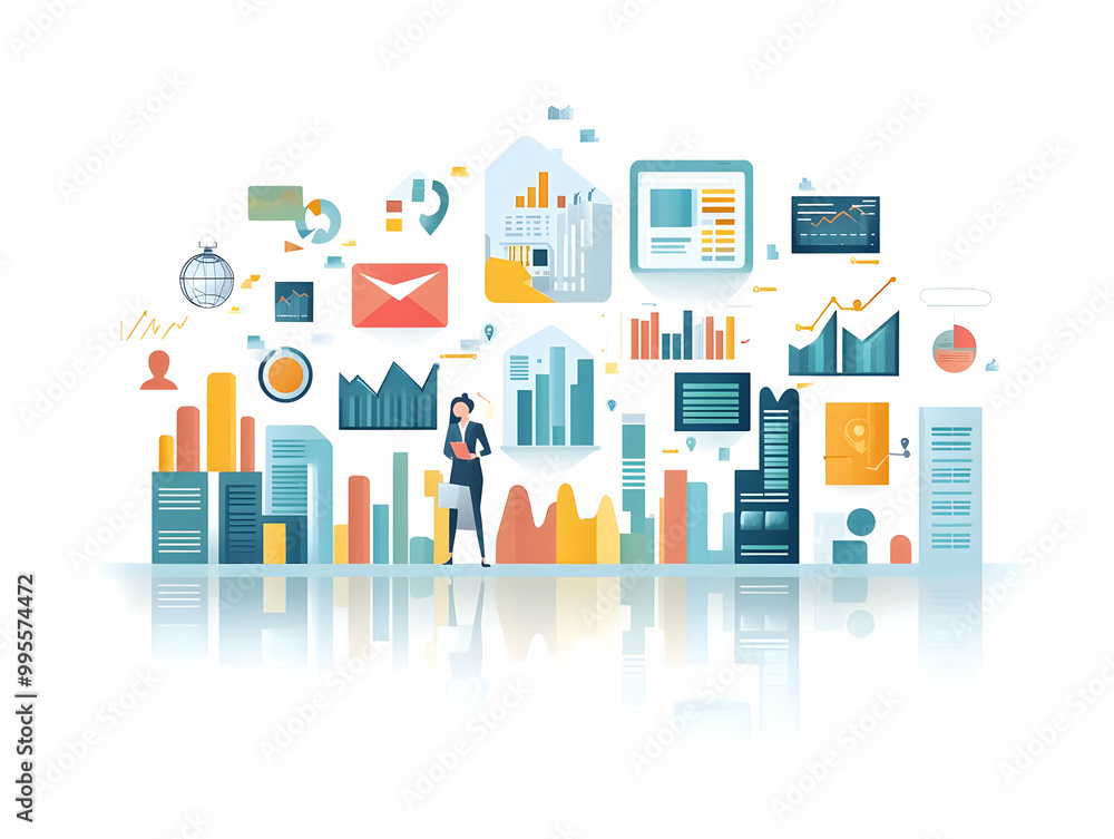 Flat Glossy Acquisition Background with Merging Symbols: Dynamic Vector Illustration for Corporate Mergers and Marketing Branding Flat Glossy Acquisition Background with Merging Symbols: Dynamic Vector Illustration for Corporate Mergers and Marketing Branding