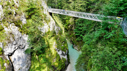 Leutascher Geisterklamm bei Mittenwald photo