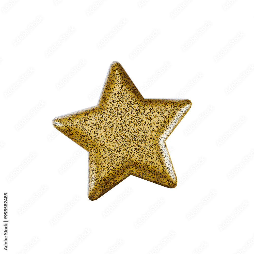 terrazzo pattern star on transparent background terrazzo pattern star on transparent background