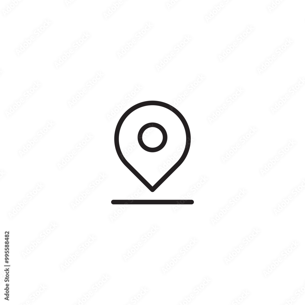 Location pin icon. Destination pin graphic. Location icon. Location pin icon. Destination pin graphic. Location icon.