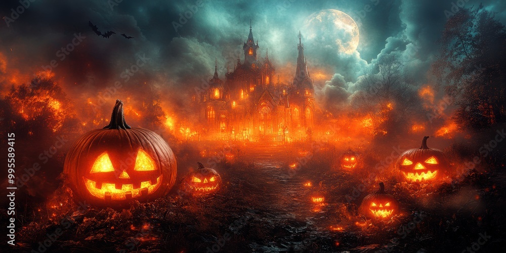 The owl hoots softly on Halloween, a guardian of the night's mysteries The owl hoots softly on Halloween, a guardian of the night's mysteries