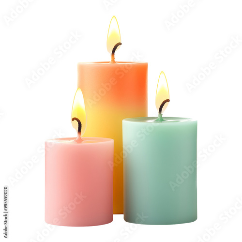 Three Burning Candles