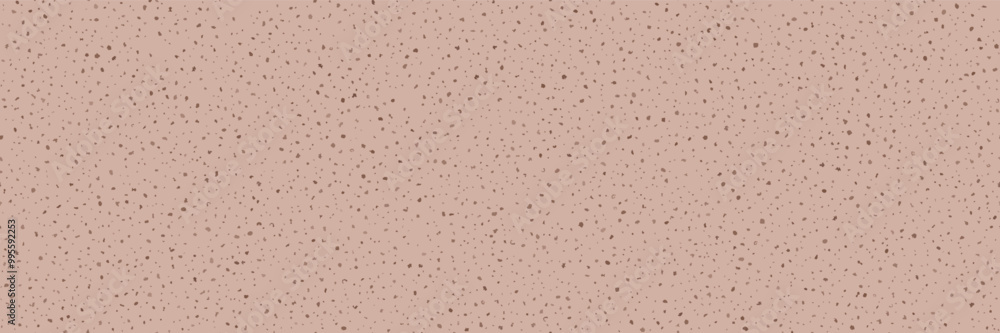 Fototapeta premium Dark pink skin with freckles or birthmarks as a seamless pattern with uniform filling. Polka dots bg of old human hand or young skin with melanin dots. Eggshell spots