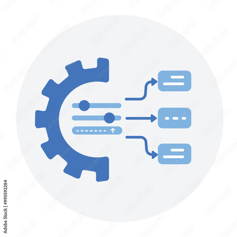 Output Formatting Icon. Representing Data Presentation. AI Output Structuring. Model Output Formatting. System Output Adjustment. Vector Editable icon. Output Formatting Icon. Representing Data Presentation. AI Output Structuring. Model Output Formatting. System Output Adjustment. Vector Editable icon.