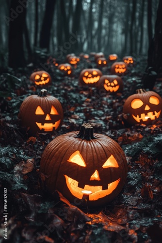 Trick-or-treaters in elaborate costumes roam the neighborhood, collecting candy and spreading cheer