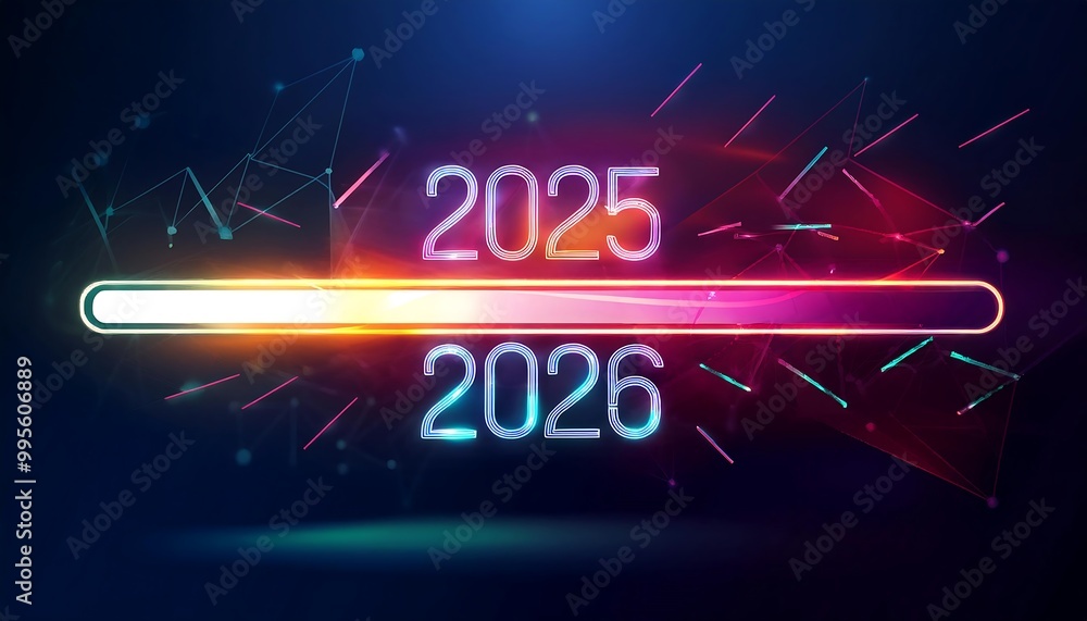 Naklejka premium countdown virtual progress bar loading
