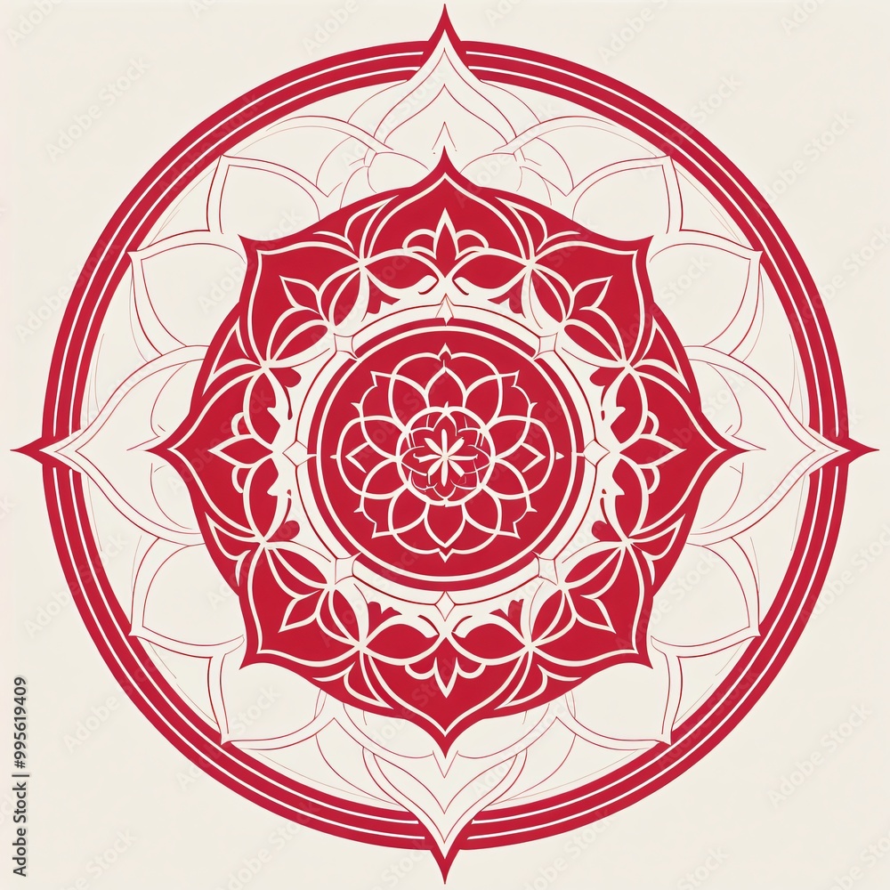 mandala pattern illustration background mandala pattern illustration background
