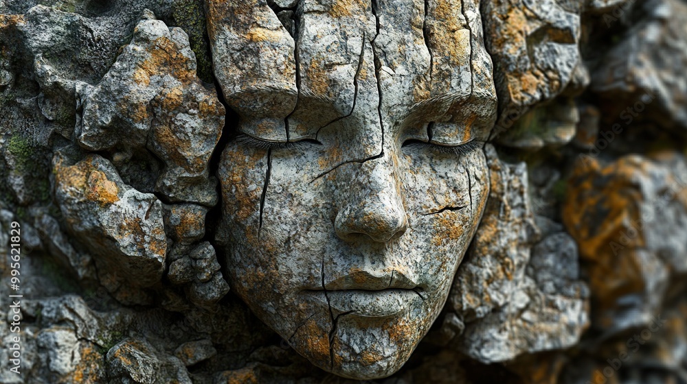 Stone Face: A Natural Sculpture in the Rock Stone Face: A Natural Sculpture in the Rock